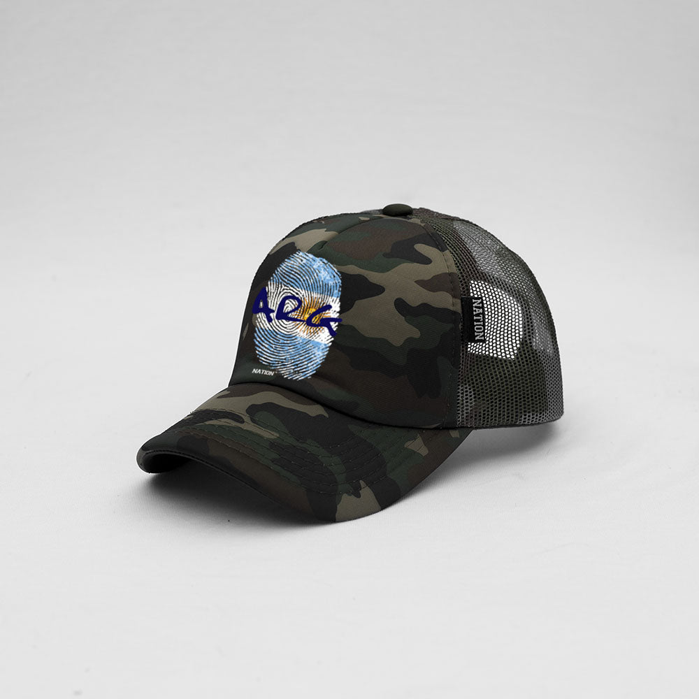 Gorra Trucker Argentina Huella