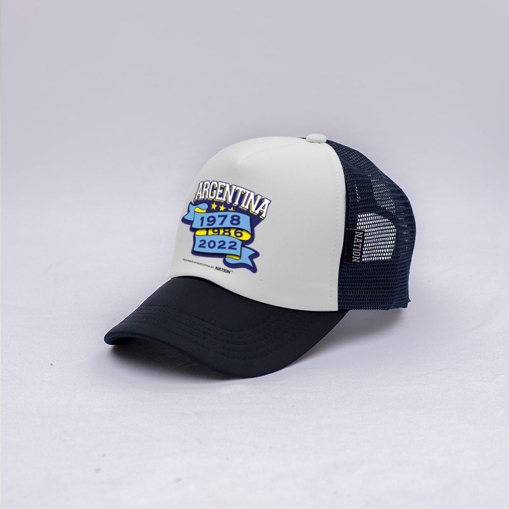 Gorra Trucker Argentina Mundiales