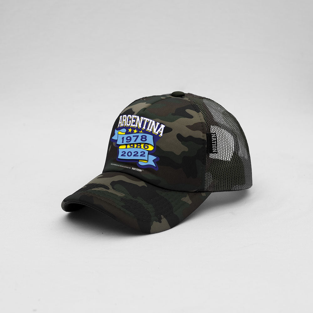 Gorra Trucker Argentina Mundiales