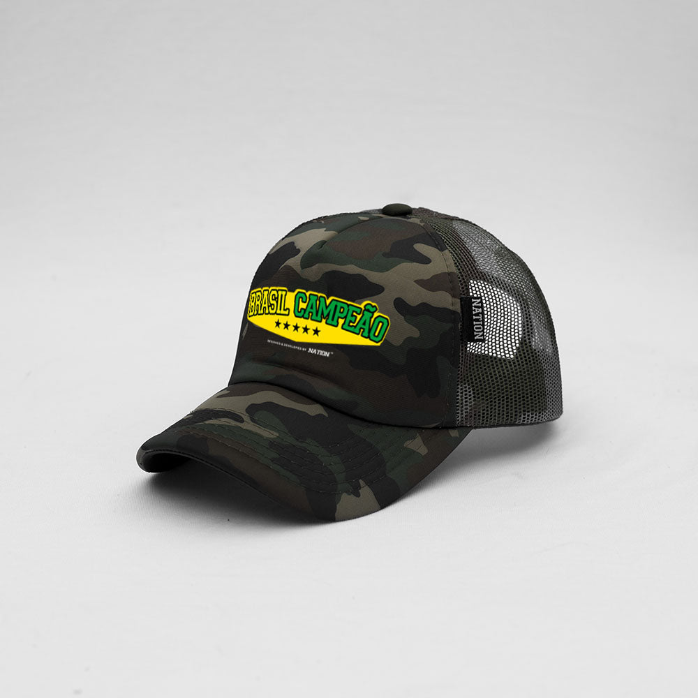Gorra Trucker Brasil Pentacampeon