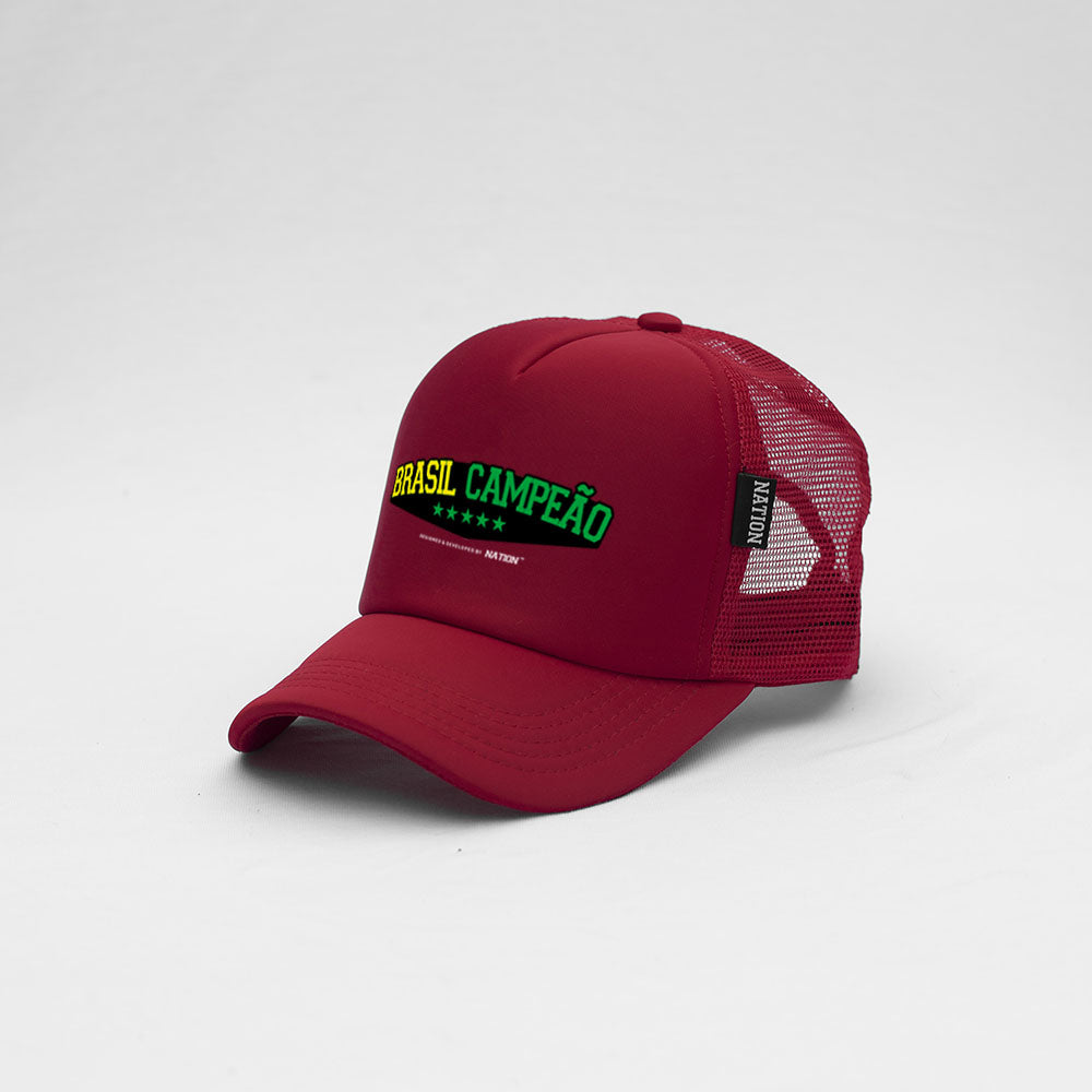 Gorra Trucker Brasil Pentacampeon