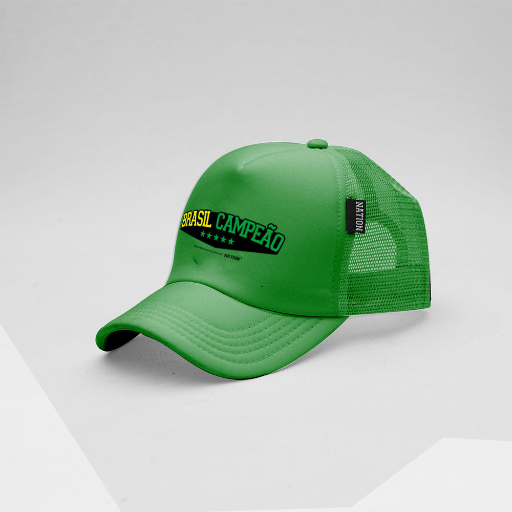Gorra Trucker Brasil Pentacampeon