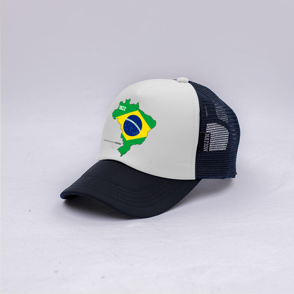 Gorra Trucker Brasil Mapa