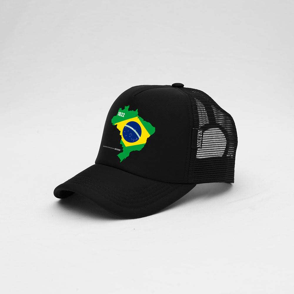 Gorra Trucker Brasil Mapa