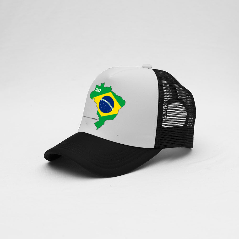 Gorra Trucker Brasil Mapa