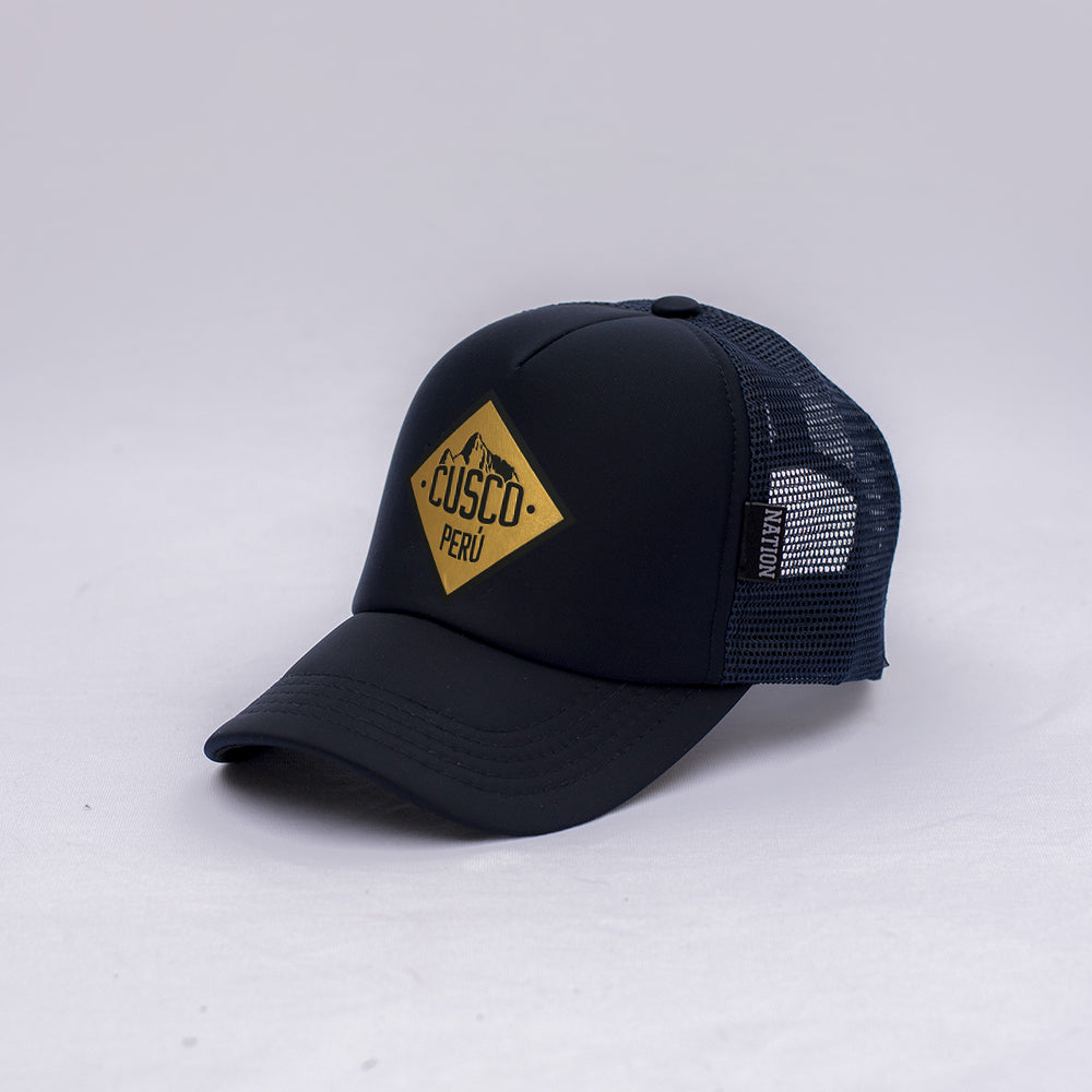Gorra Trucker Cusco Dorado