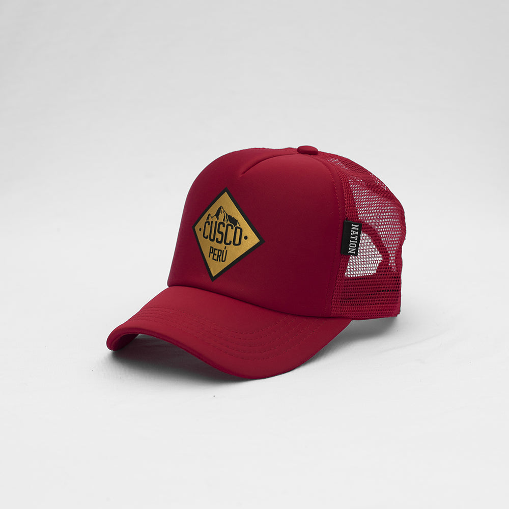 Gorra Trucker Cusco Dorado