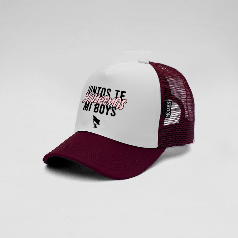 Gorra Trucker Contigo Boys Juntos TS