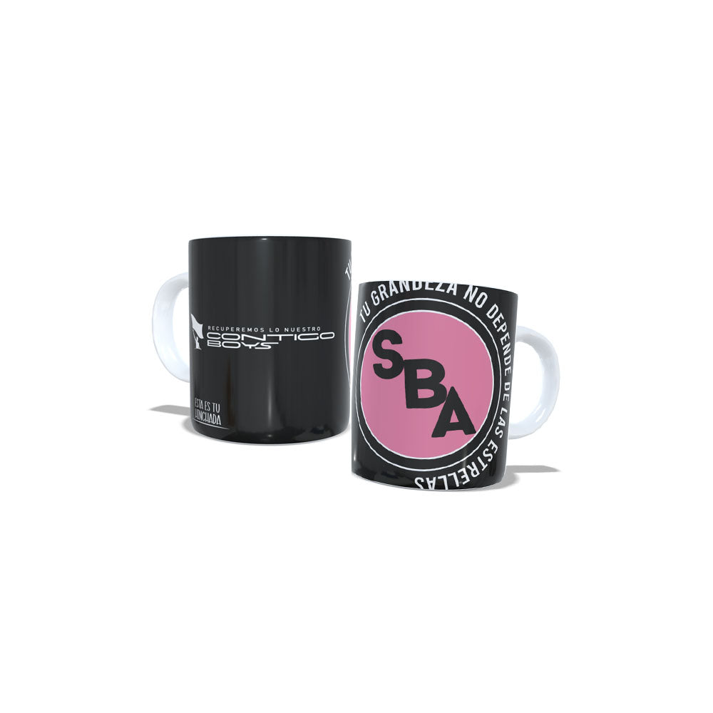 TAZA CONTIGO BOYS LA GRANDEZA