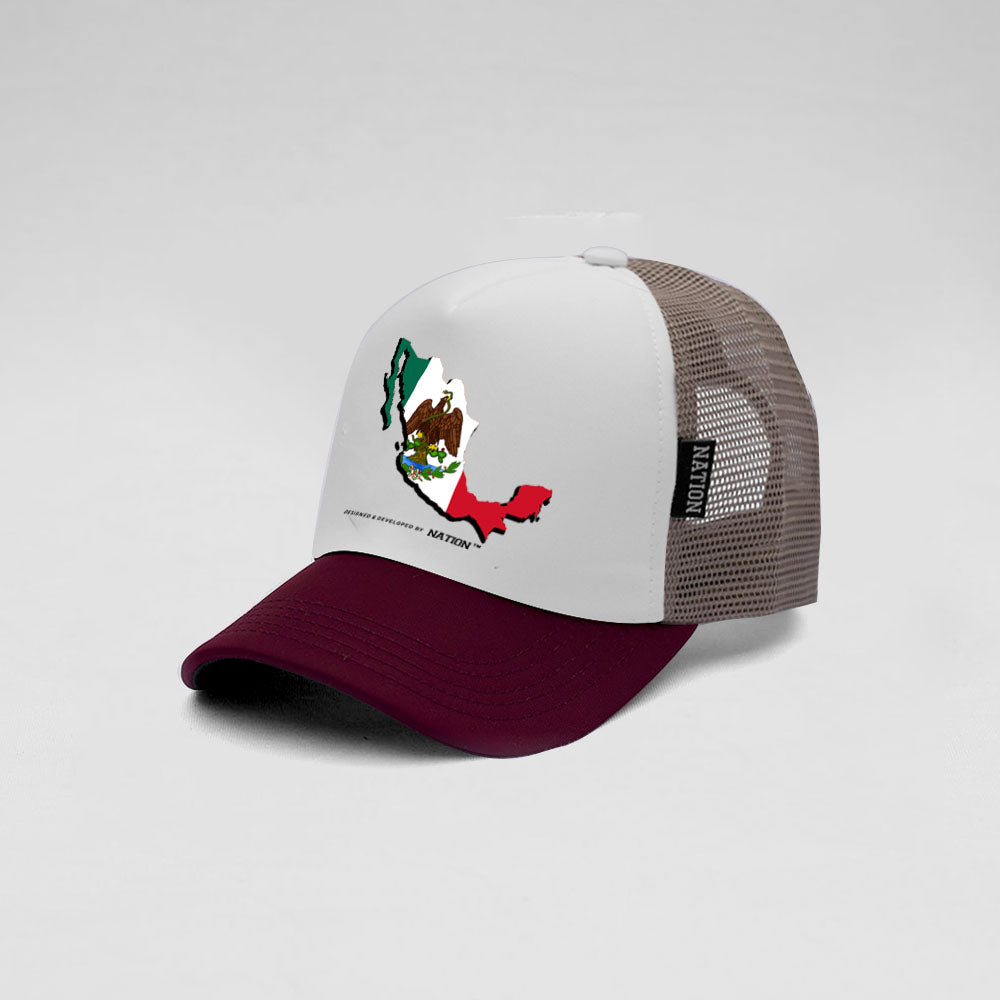 Gorra Trucker Mexico Map