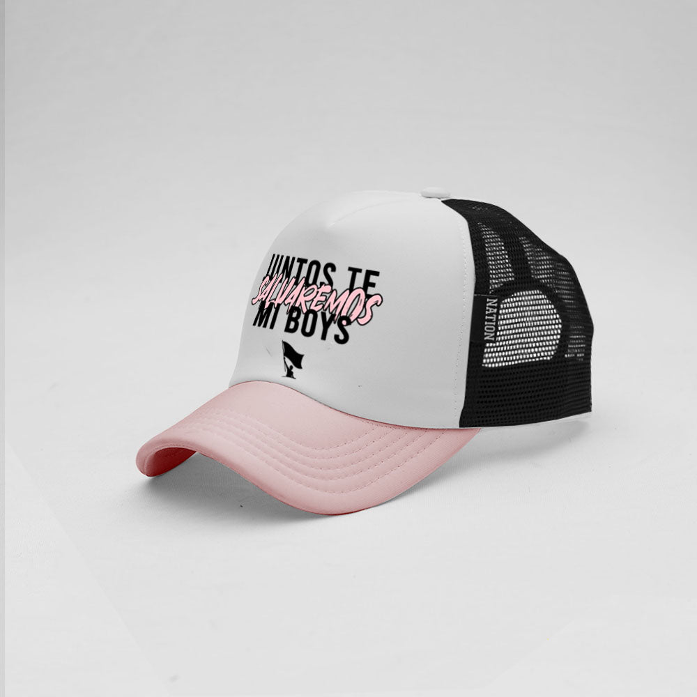 Gorra Trucker Contigo Boys Juntos TS