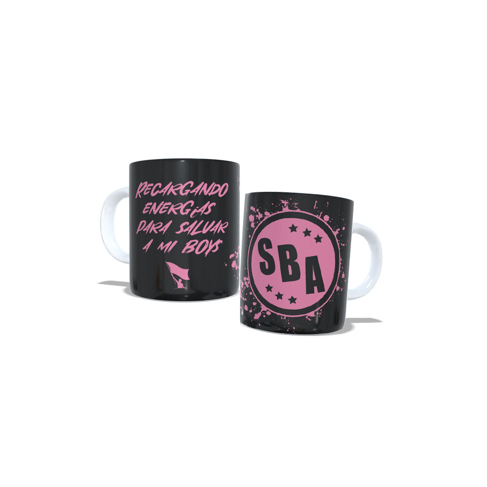 TAZA CONTIGO BOYS RECARGANDO