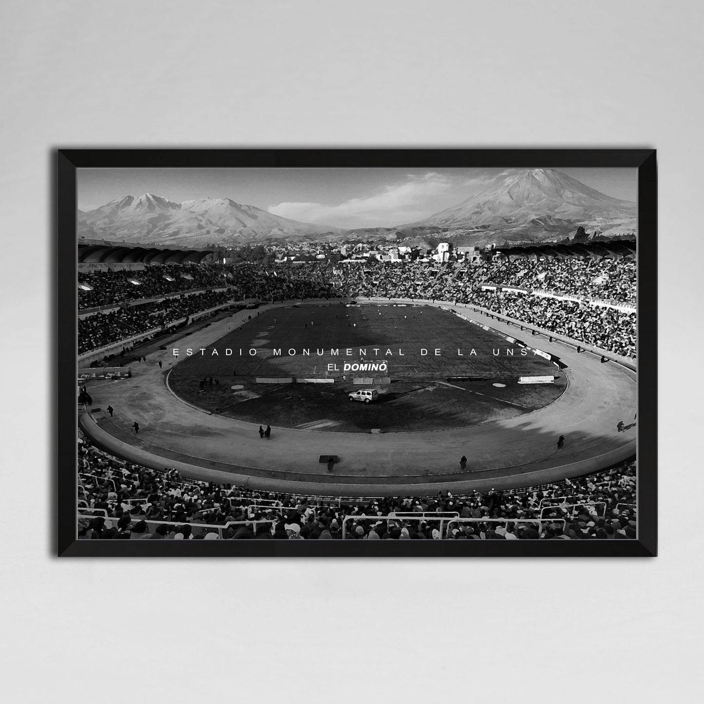 Cuadro Estadio Rojinegro BC/N