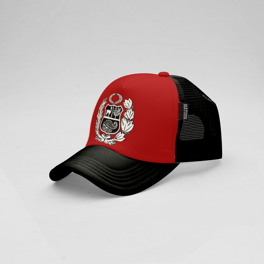 Gorra Trucker Escudo Peru