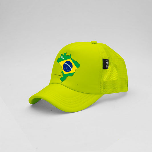 Gorra Trucker Brasil Mapa