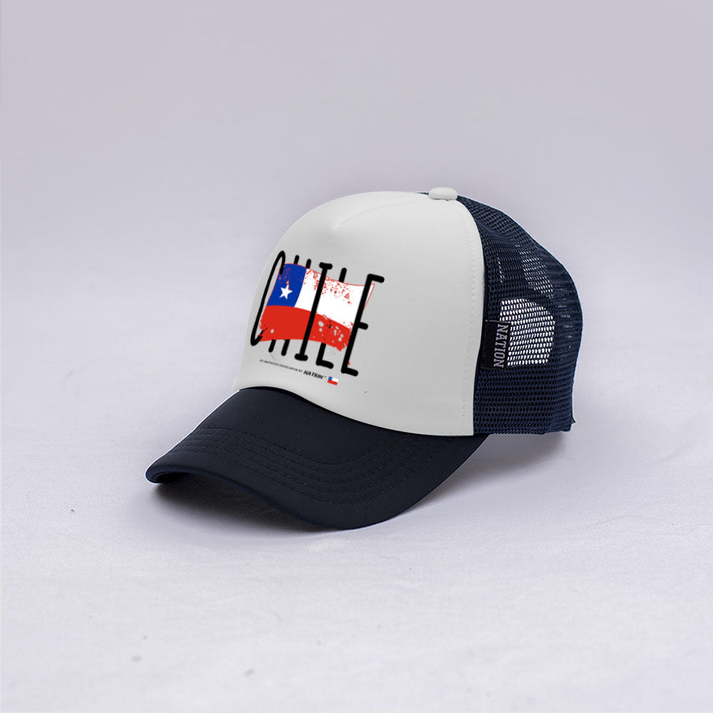 Gorra Trucker Chile Bandera