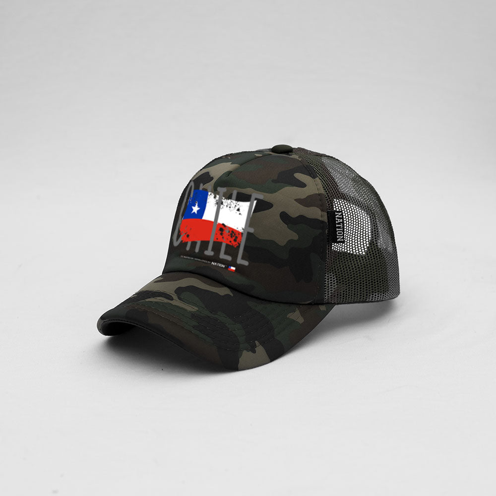 Gorra Trucker Chile Bandera