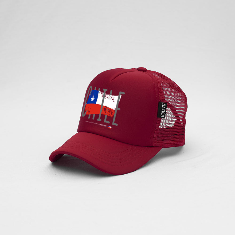 Gorra Trucker Chile Bandera