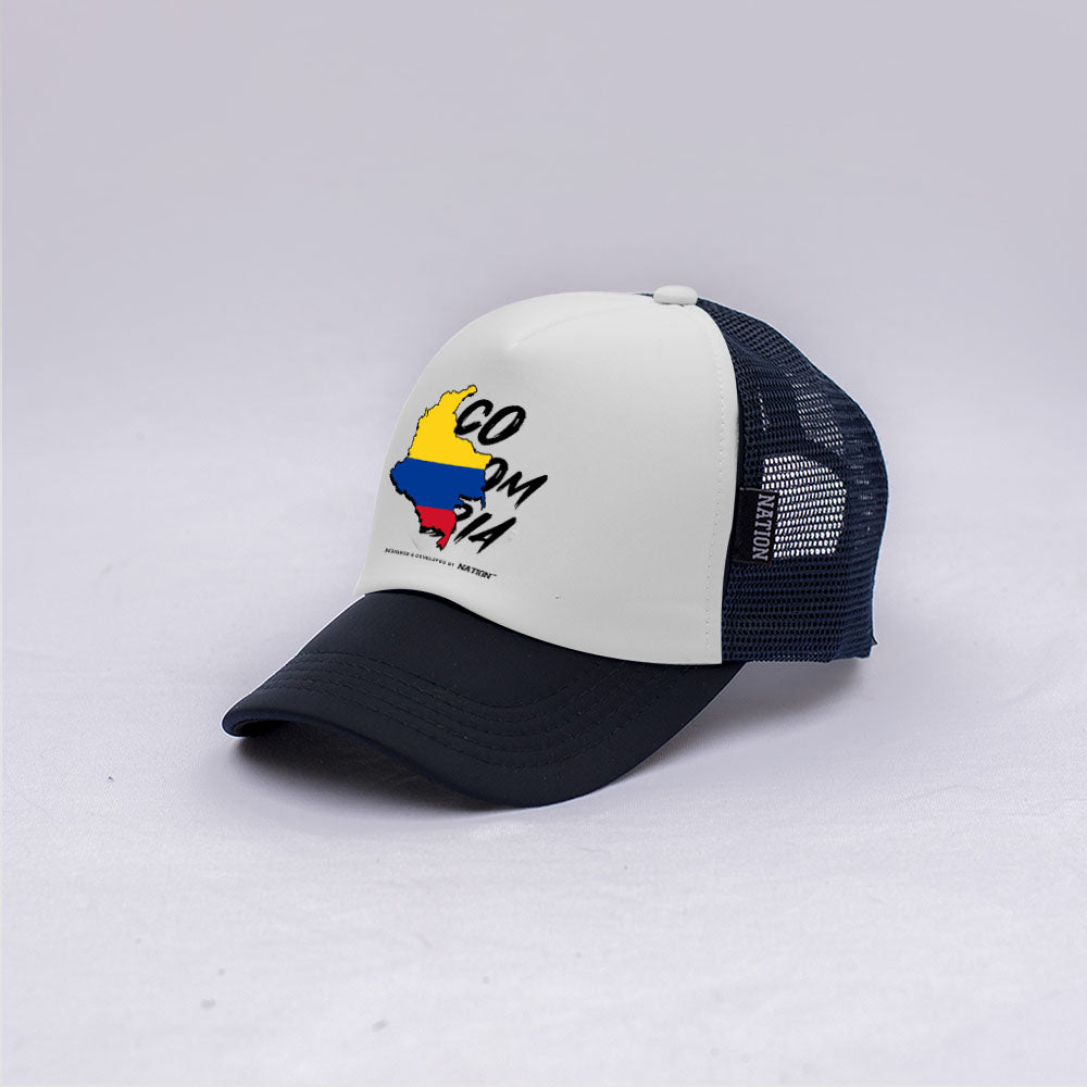Gorra Trucker Colombia Mapa
