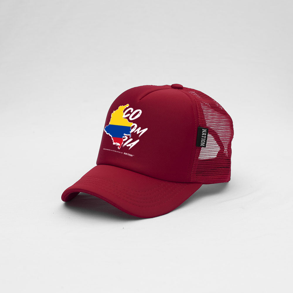 Gorra Trucker Colombia Mapa