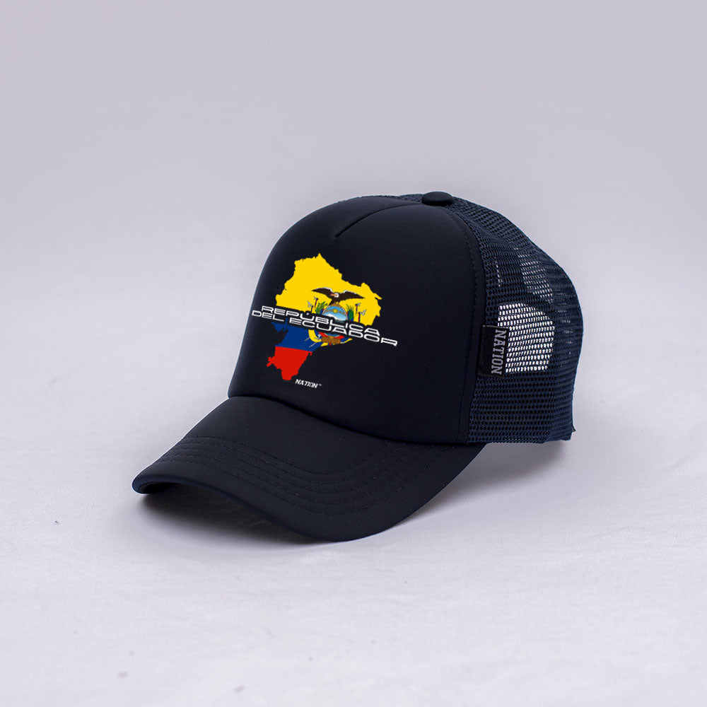 Gorra Trucker Ecuador Map