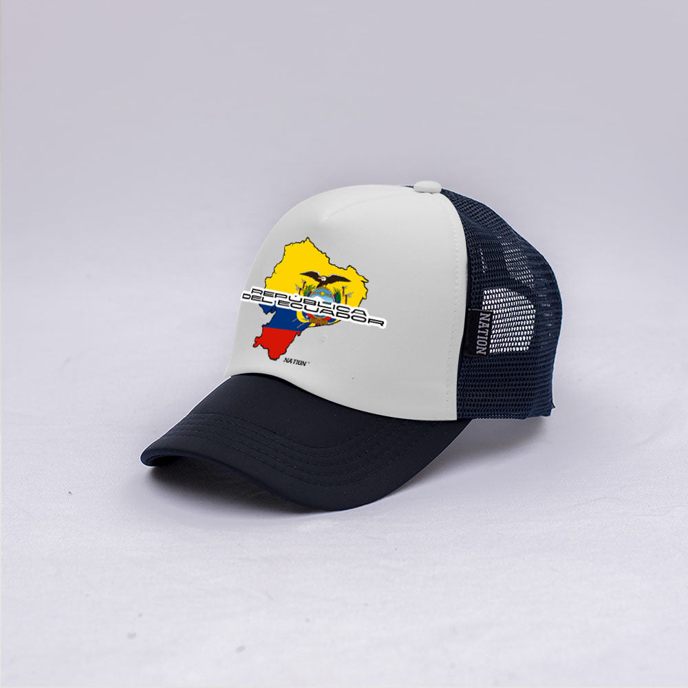 Gorra Trucker Ecuador Map