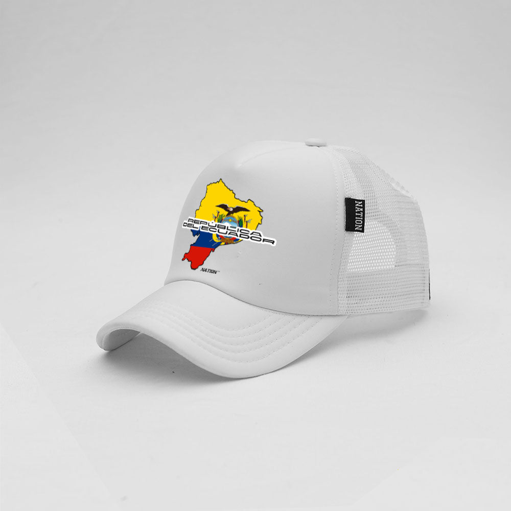 Gorra Trucker Ecuador Map