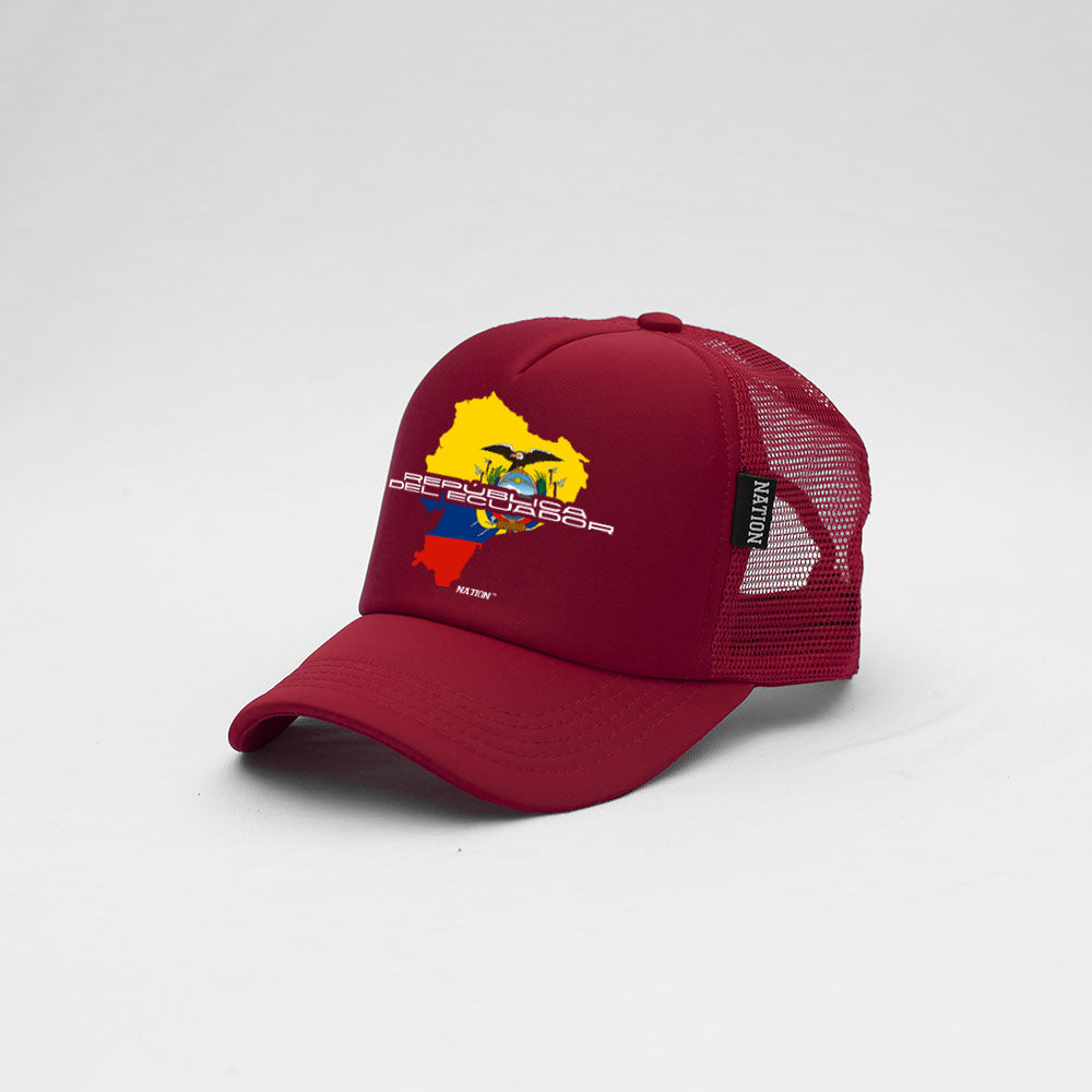 Gorra Trucker Ecuador Map