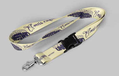 Lanyard El más copero Morado