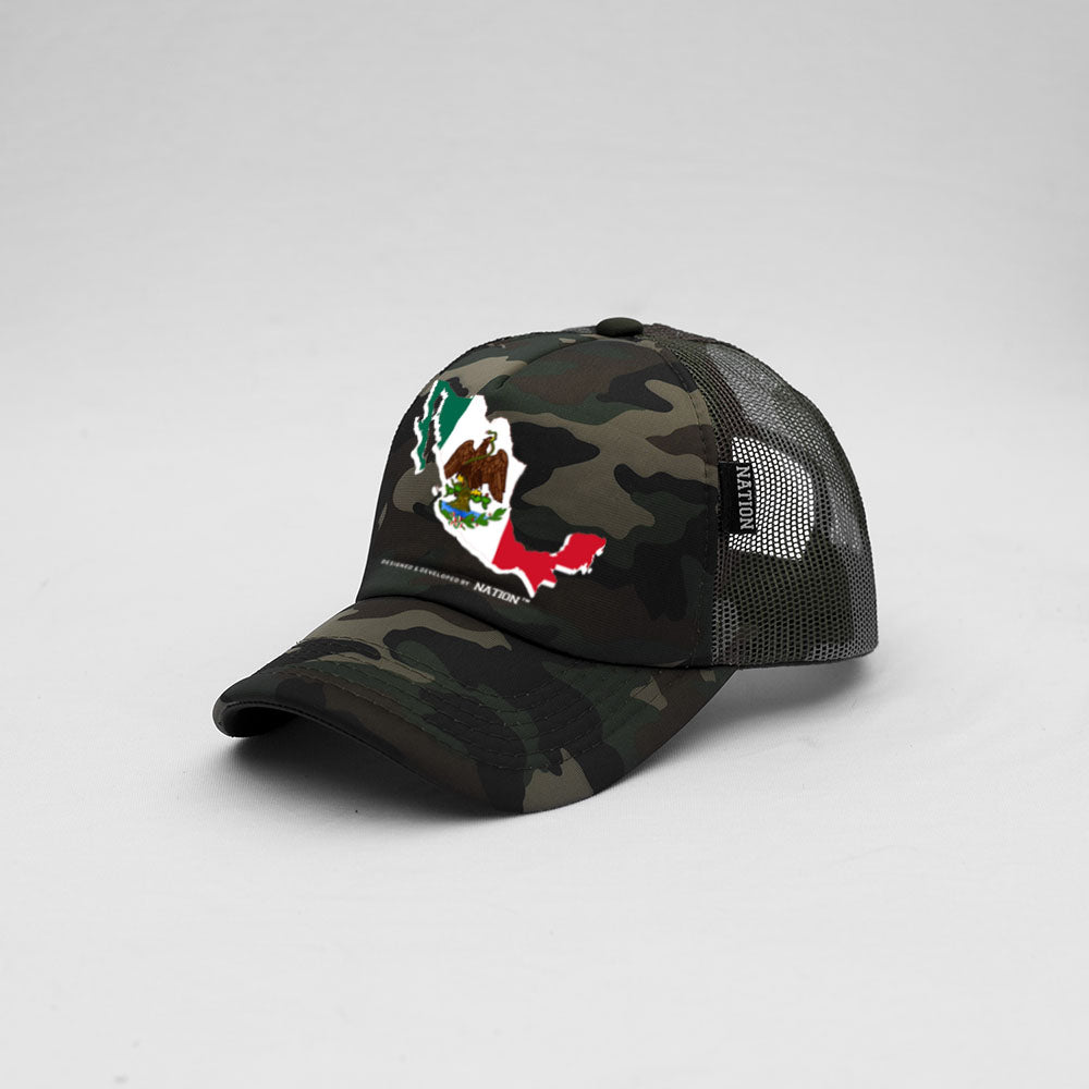 Gorra Trucker Mexico Map