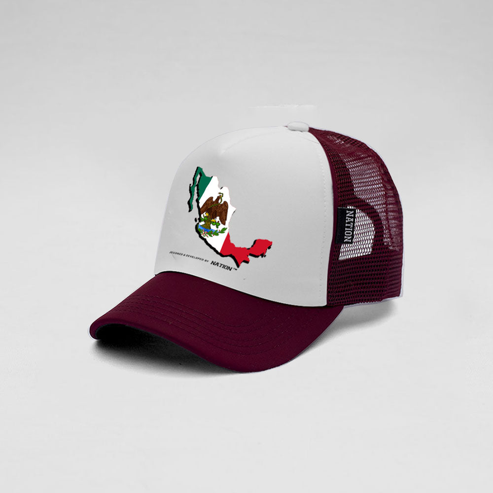 Gorra Trucker Mexico Map