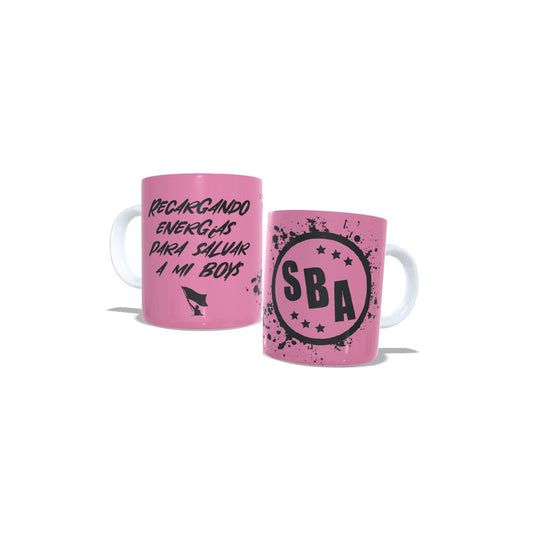 TAZA CONTIGO BOYS RECARGANDO